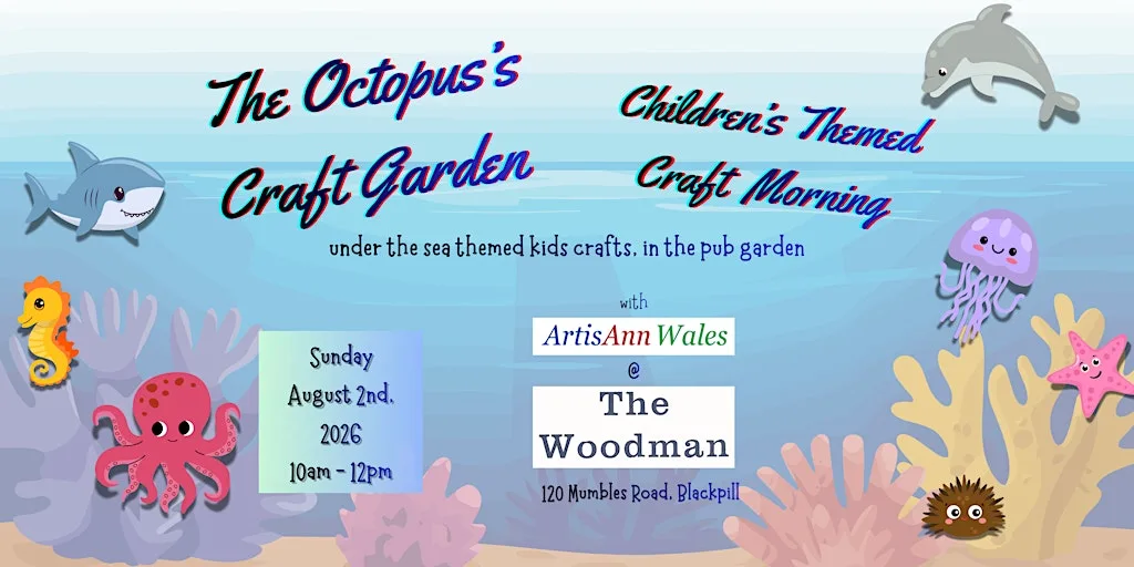 The Octopus's Craft Garden - Children's Sea Themed Craft Morning at The Woodman