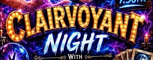 Clairvoyant night with Sean roper at The New Sundial