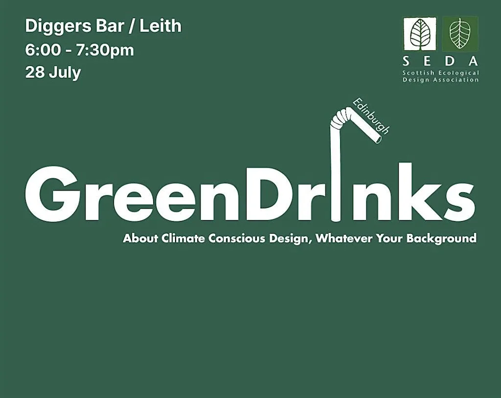 SEDA: Greendrinks Edinburgh at Diggers Leith