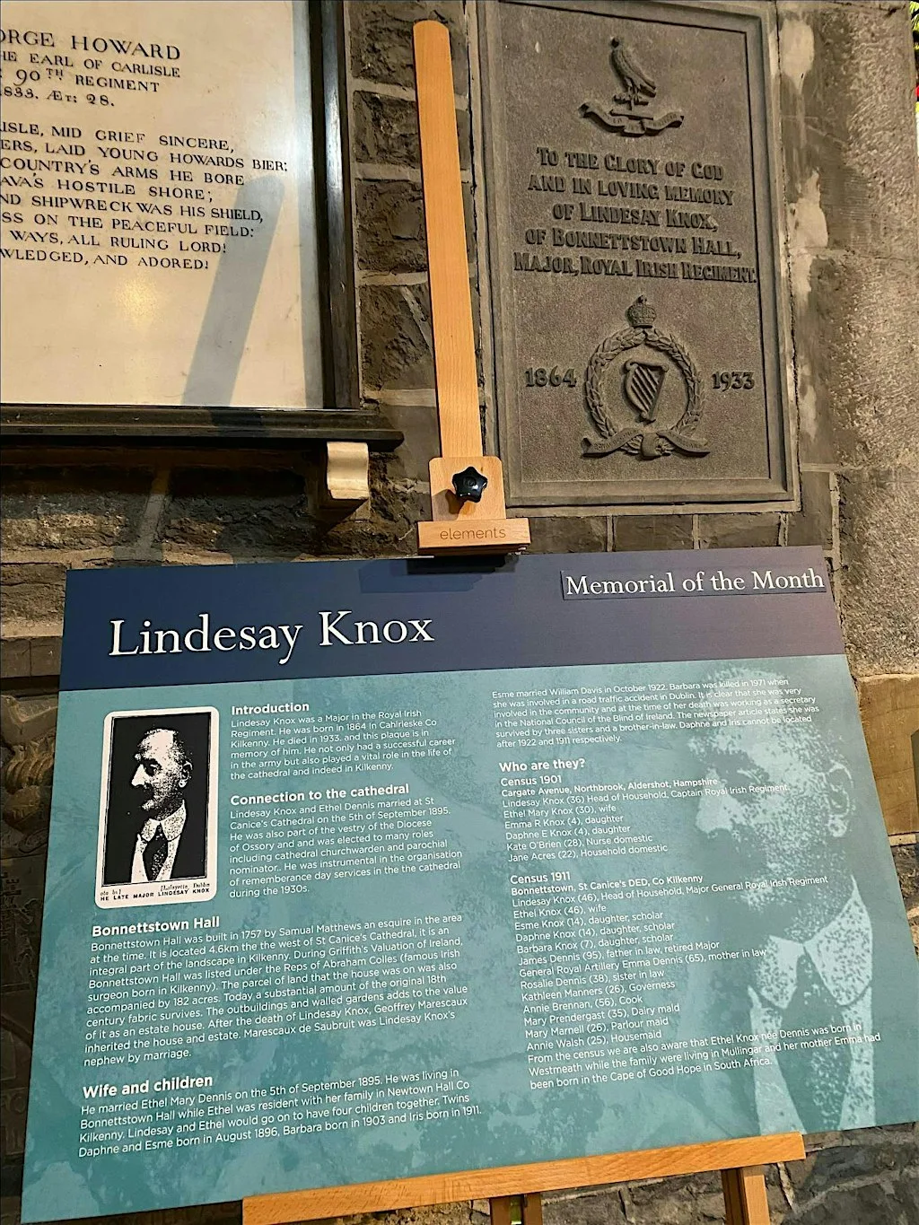 Stories in Stone: Memorials of St Canice’s Cathedral at St. Canice's Cathedral and Round Tower