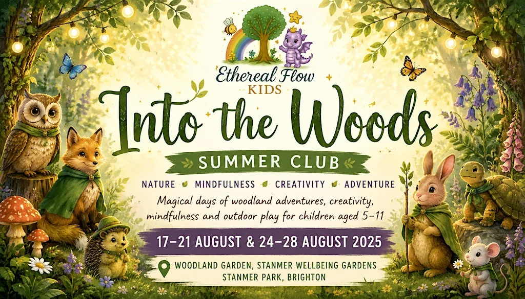 Ethereal Flow Kids | Into the Woods Summer Holiday Club at Stanmer Wellbeing Gardens