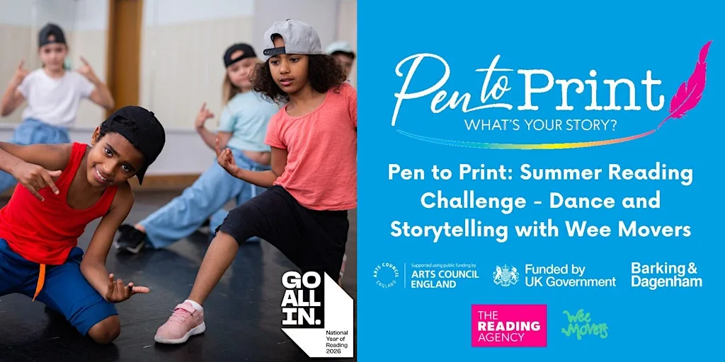 Pen to Print: SRC - Dance and Storytelling with Wee Movers at Dagenham Library