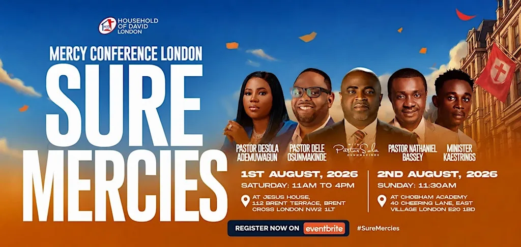 Mercy Conference London 2026. One Conference. Two Venues