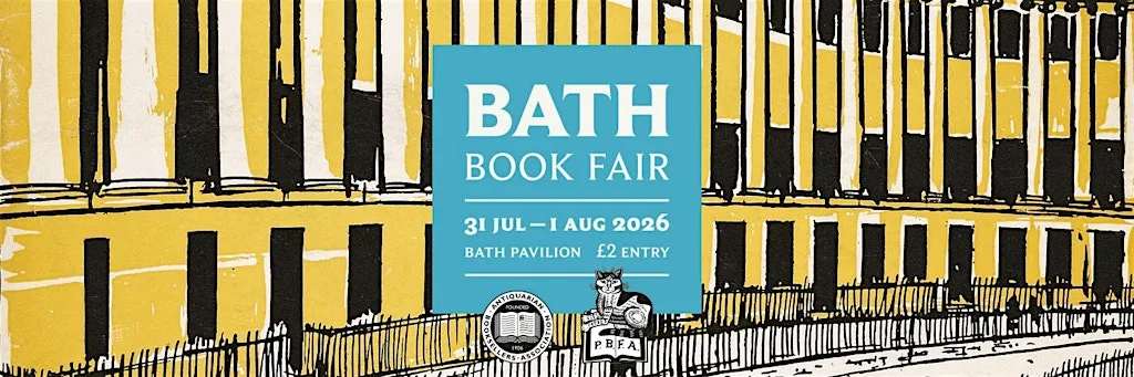 Bath Book Fair 2026 at Bath Pavilion