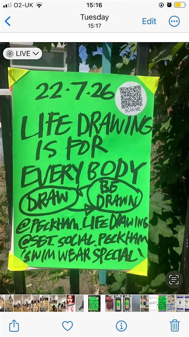 Peckham Life Drawing is for Everybody at SET Social