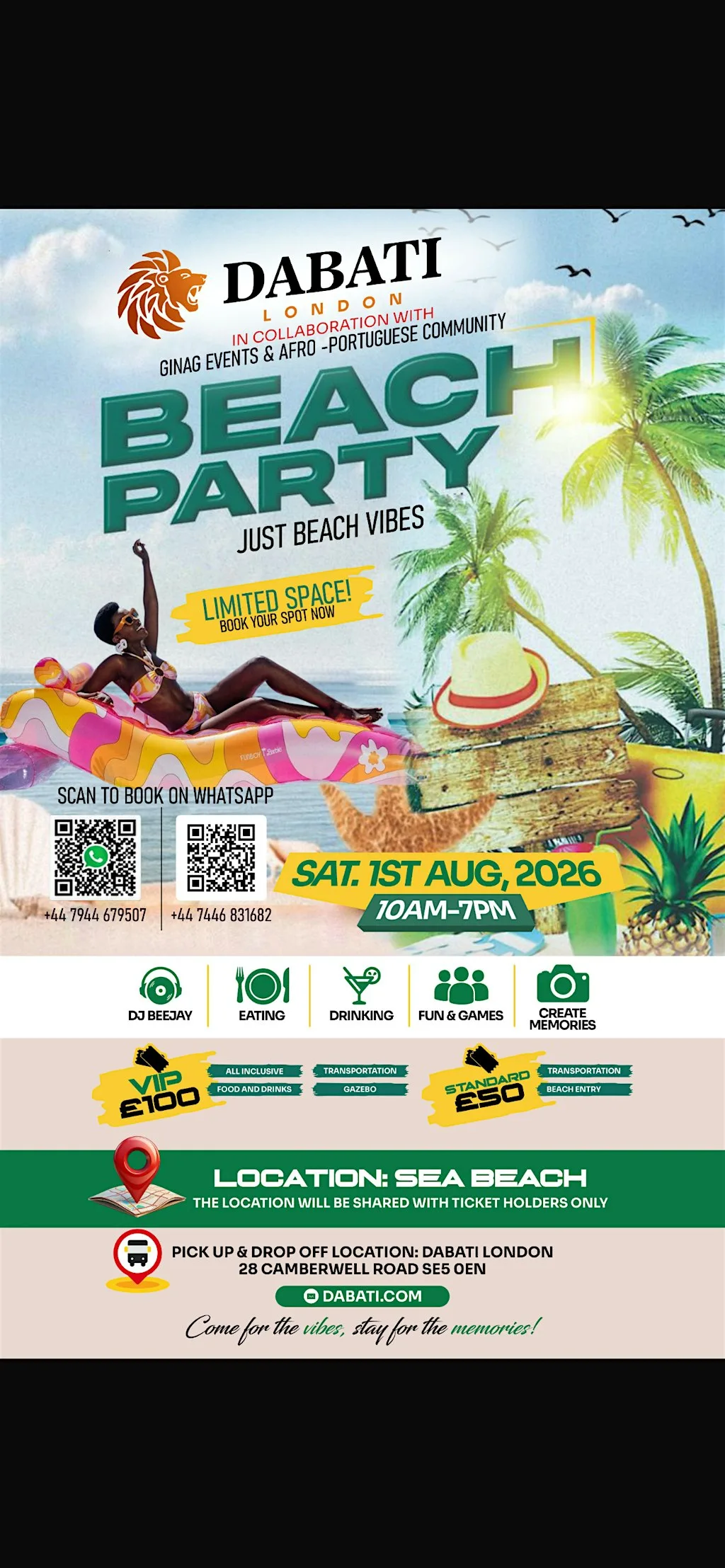 Beach Party at Dabati