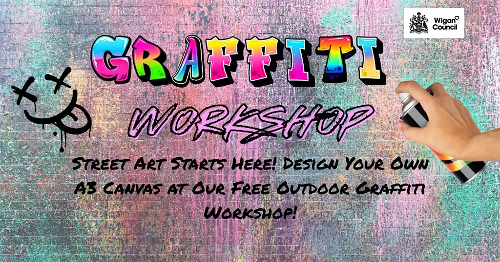 Graffiti Workshop - Standish Library at Standish Library