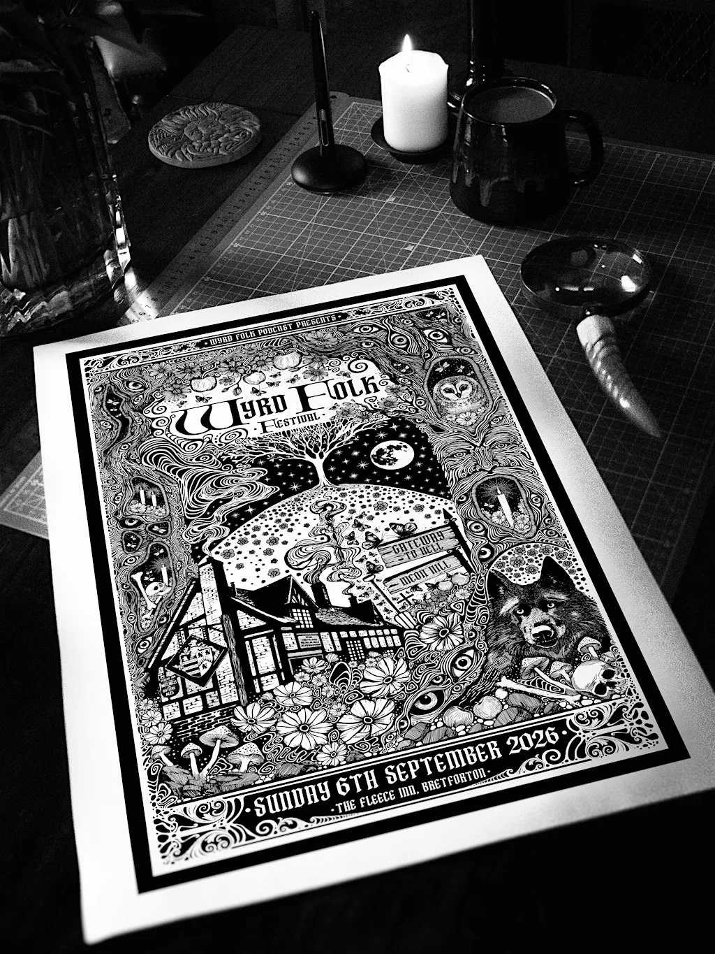 Wyrd Folk Festival 2026 at The Fleece Inn, Bretforton (National Trust)