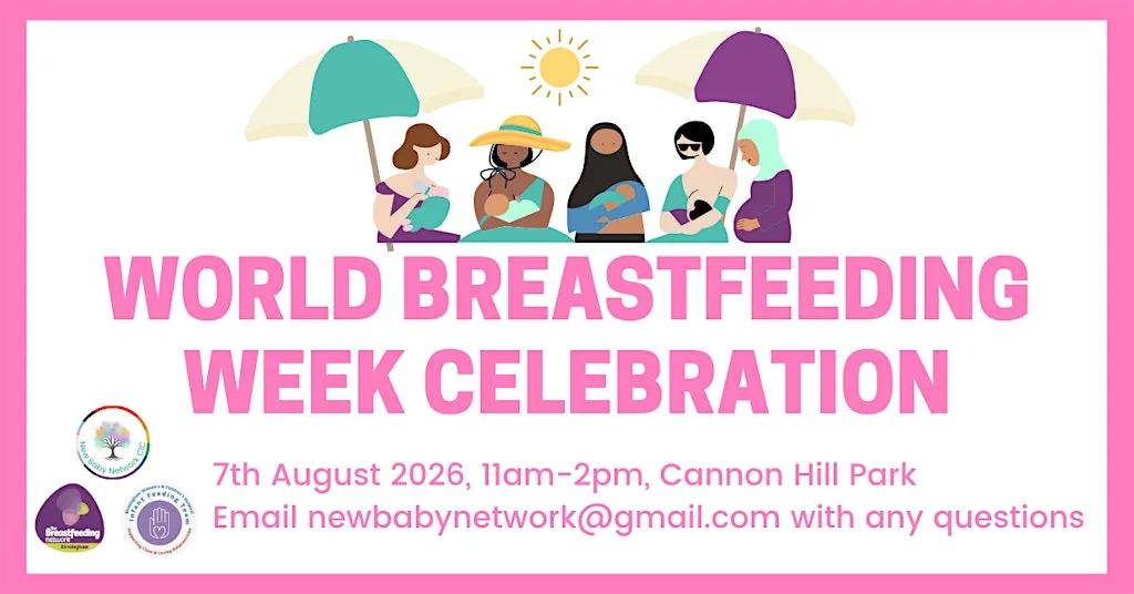 Birmingham World Breastfeeding Week Picnic Celebration at Cannon Hill Park