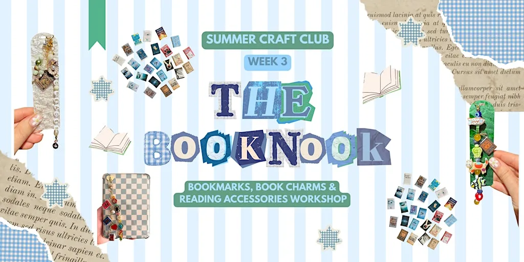 Summer Craft Club | Week 3: The Book Nook at Victoria - Wedding & Events Venue