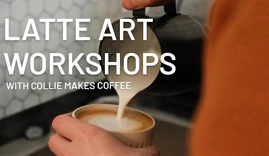 Latte art coffee workshop at Cafe Beam