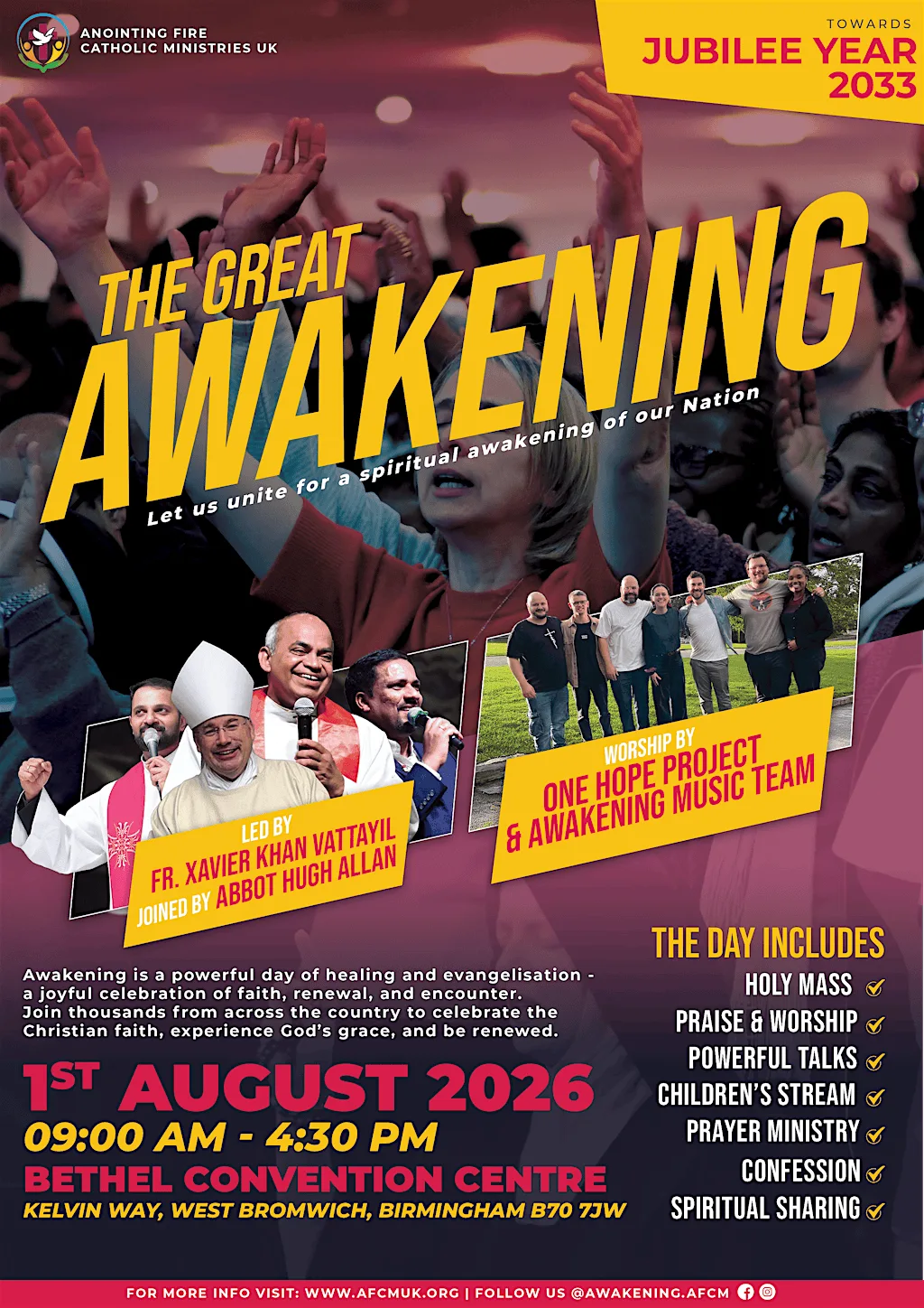 The Great Awakening - Healing & Evangelism Conference at Bethel Convention Centre