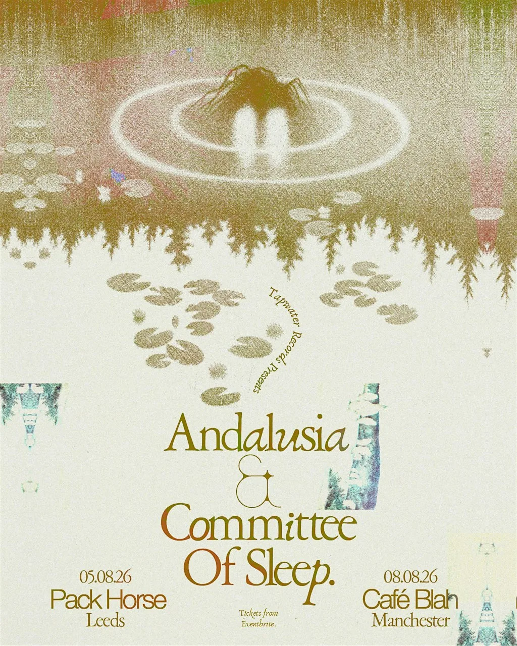 Andalusia & Committee of Sleep - Manchester, UK at Cafe Blah