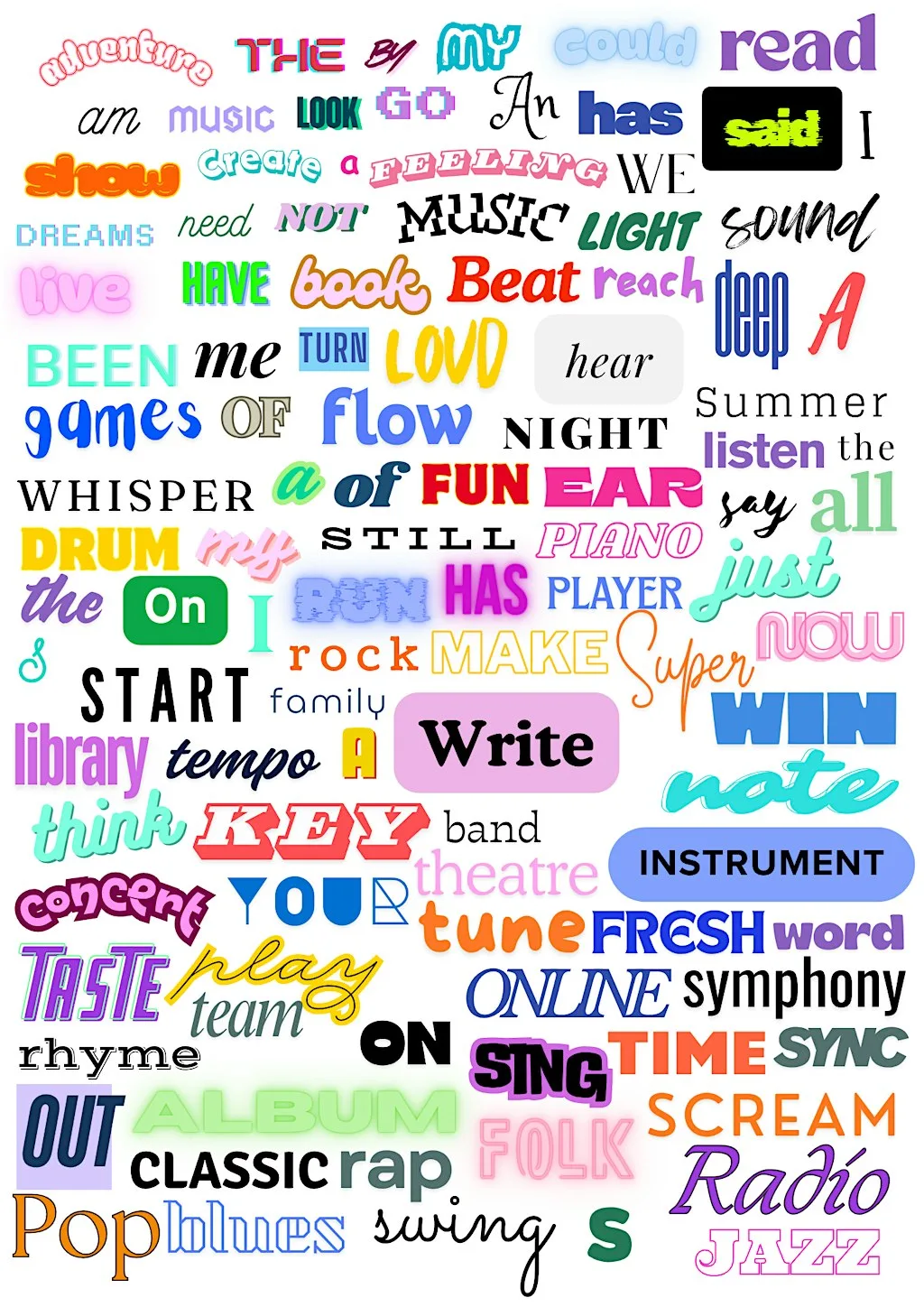 Lyrics and Poetry Making at Oxfordshire County Library