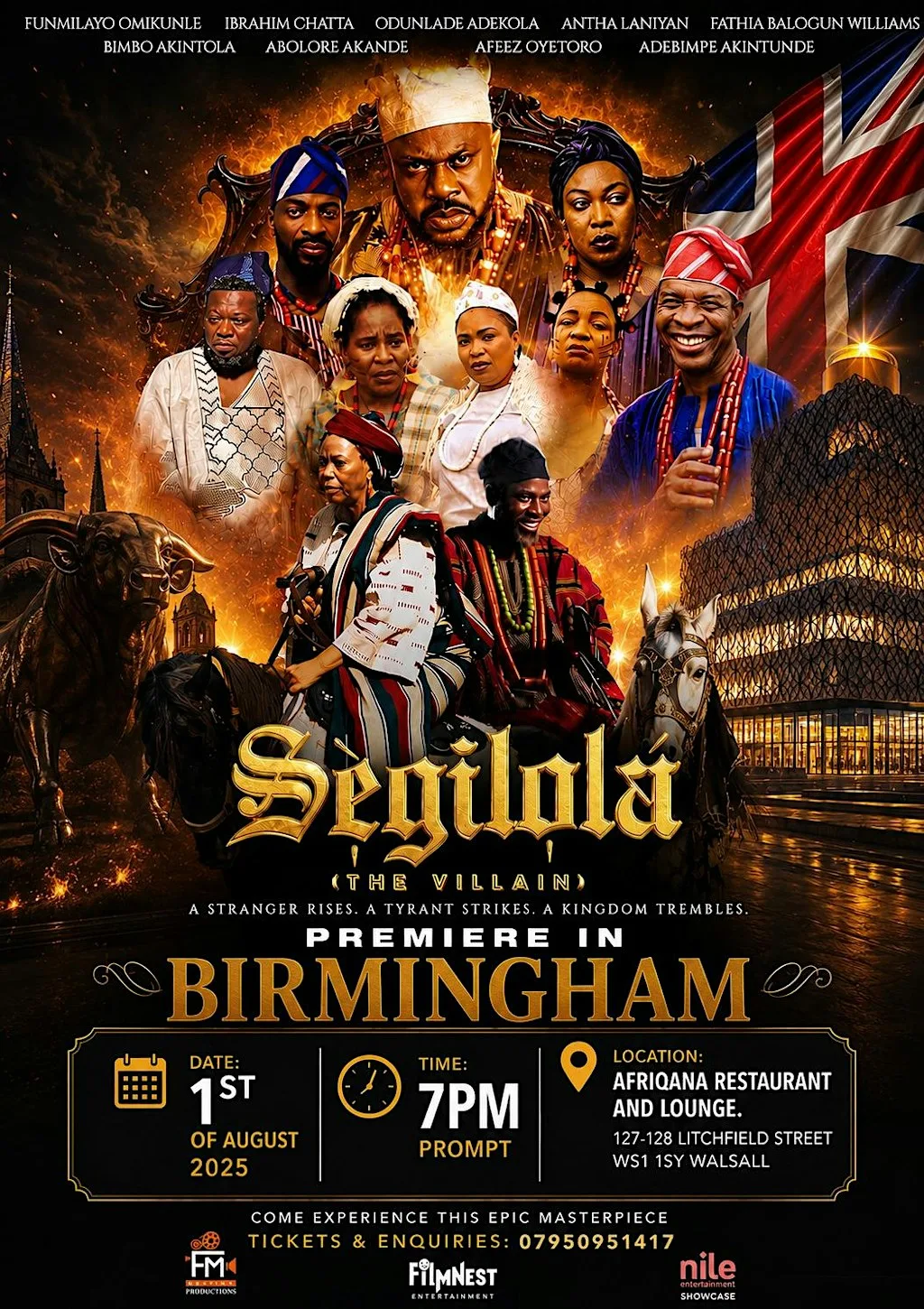 Segilola(The Villain) Private Screening & After-Party at Afriqana Grill and Lounge