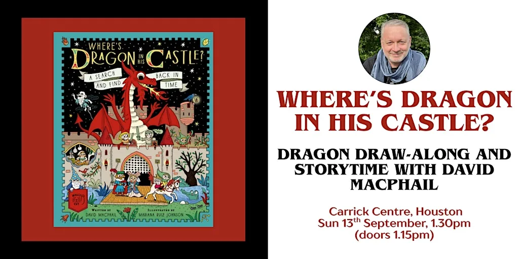 Dragon Draw-Along and Storytime with David MacPhail at Carrick Centre