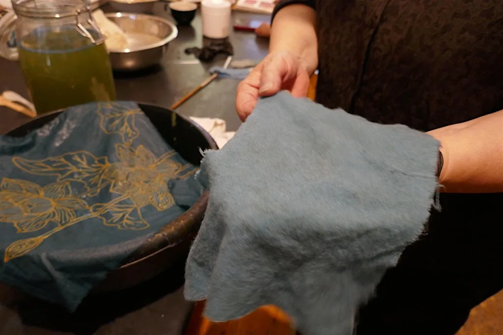 Tambalan Project: Botanical Dye Workshop at Makers Guild Wales (Craft in the Bay)