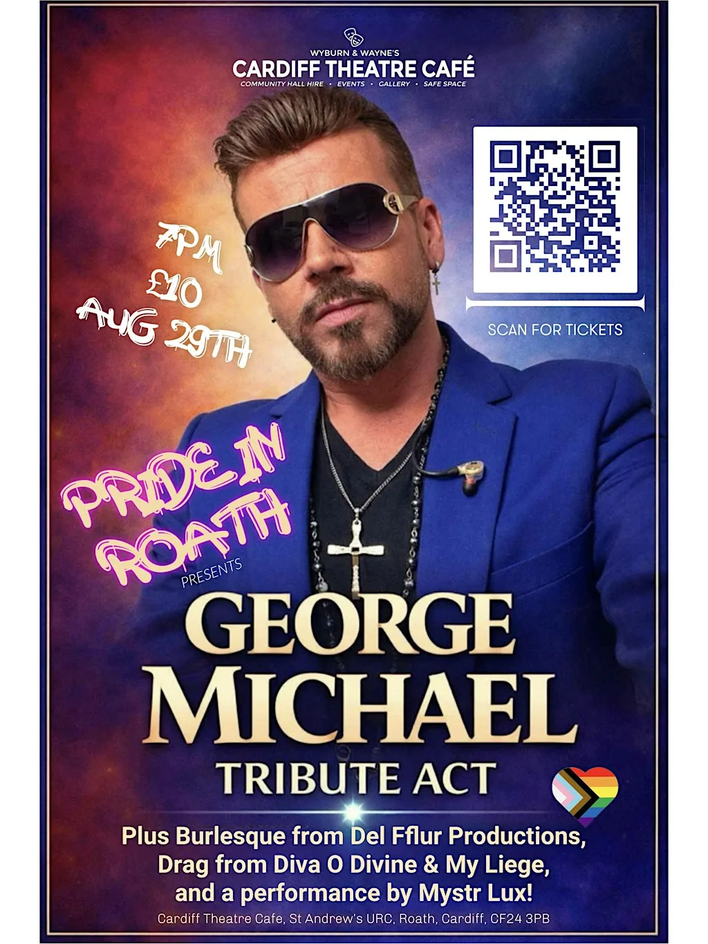 PRIDE IN ROATH - GEORGE MICHAEL TRIBUTE & more!