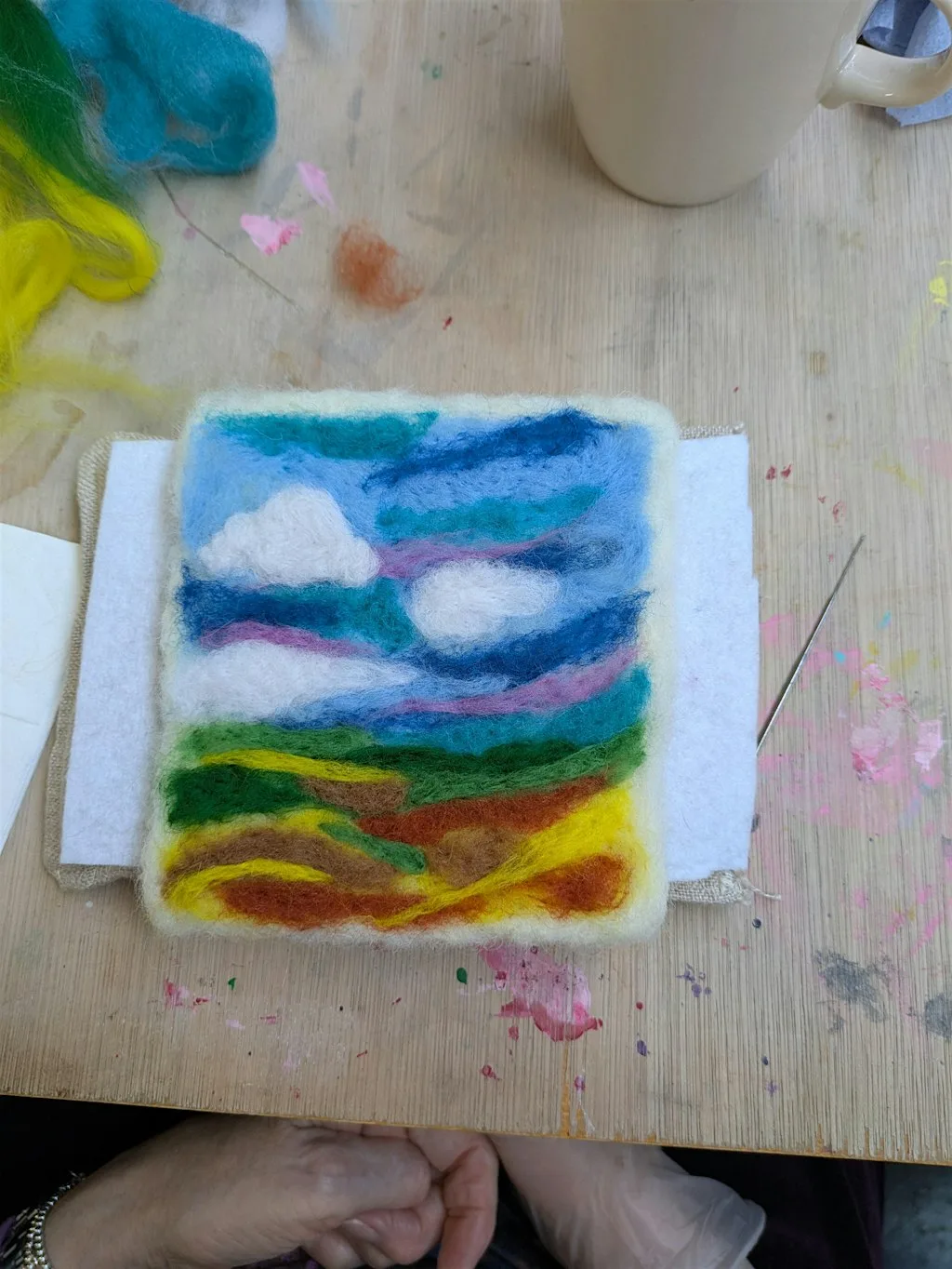 Needlefelt Fridge Magnets - Community Craft at City Business Park