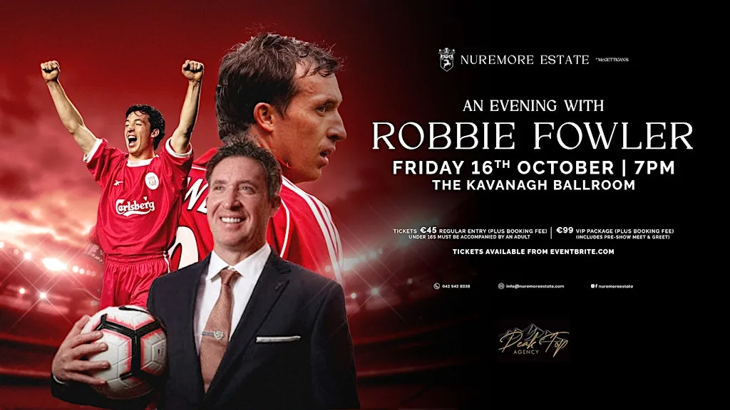 An Evening with Liverpool Legend Robbie Fowler