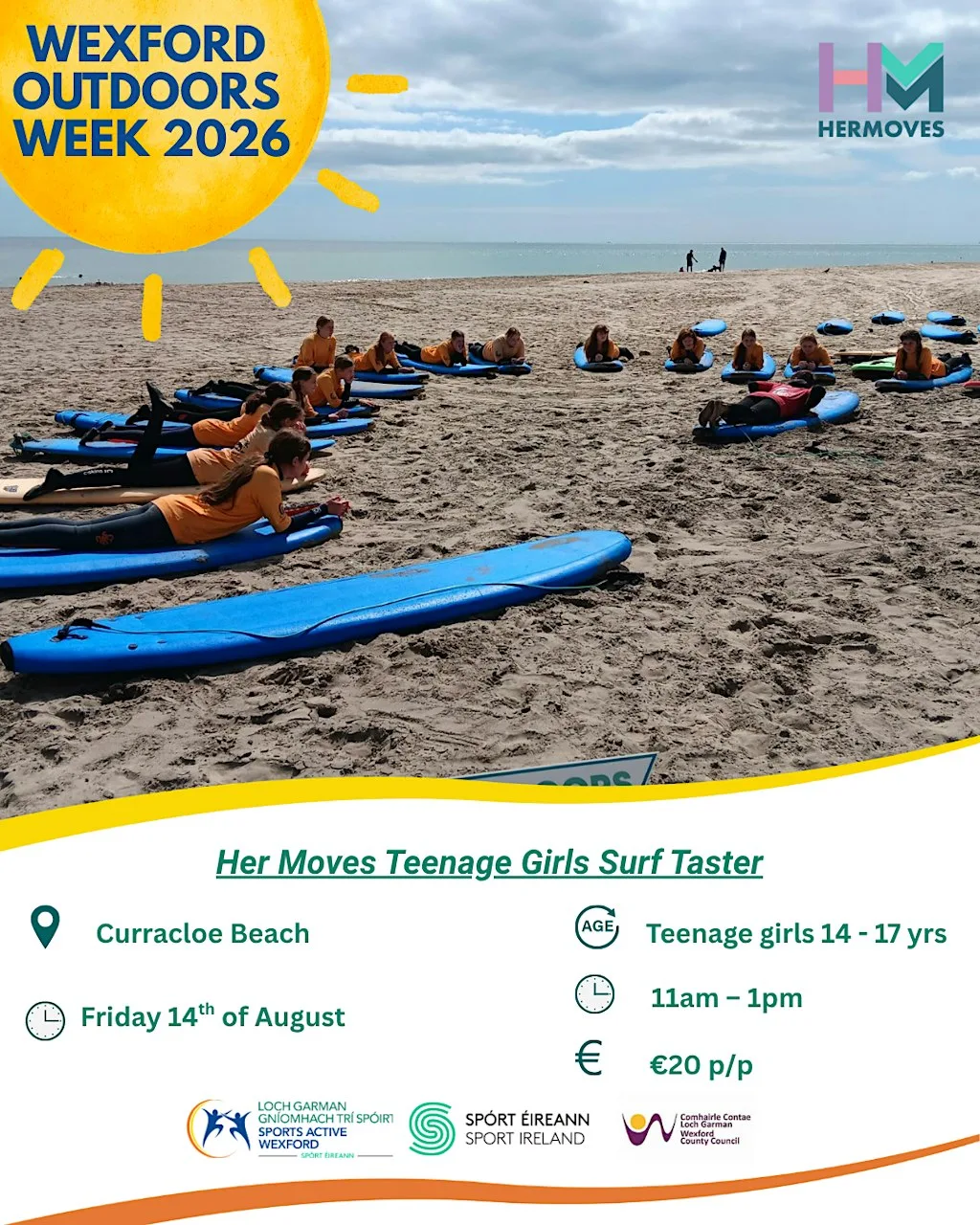Wexford Outdoors Week - Her Moves Surf Taster Session at The Surf Shack Ireland