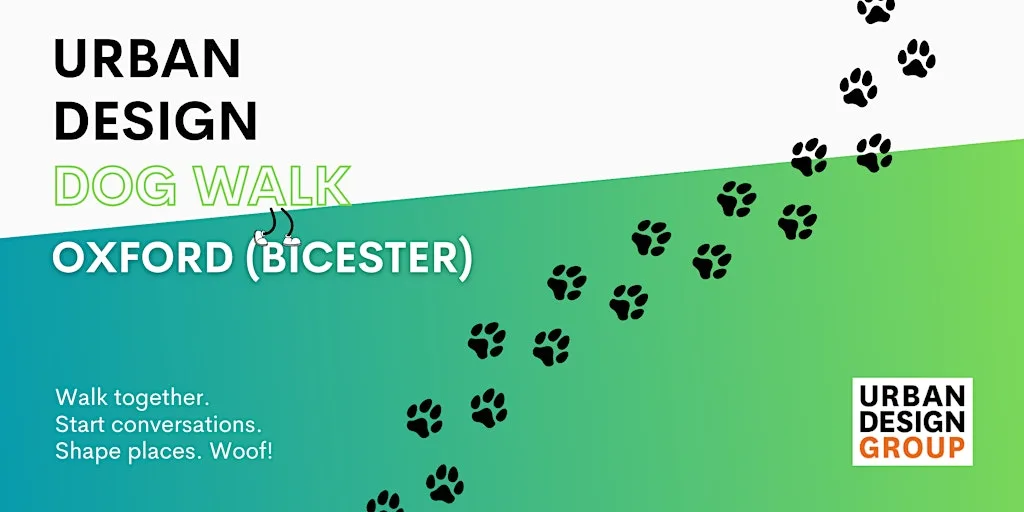 Urban Design Dog Walk: Oxford (Bicester) at The Trigger Pond