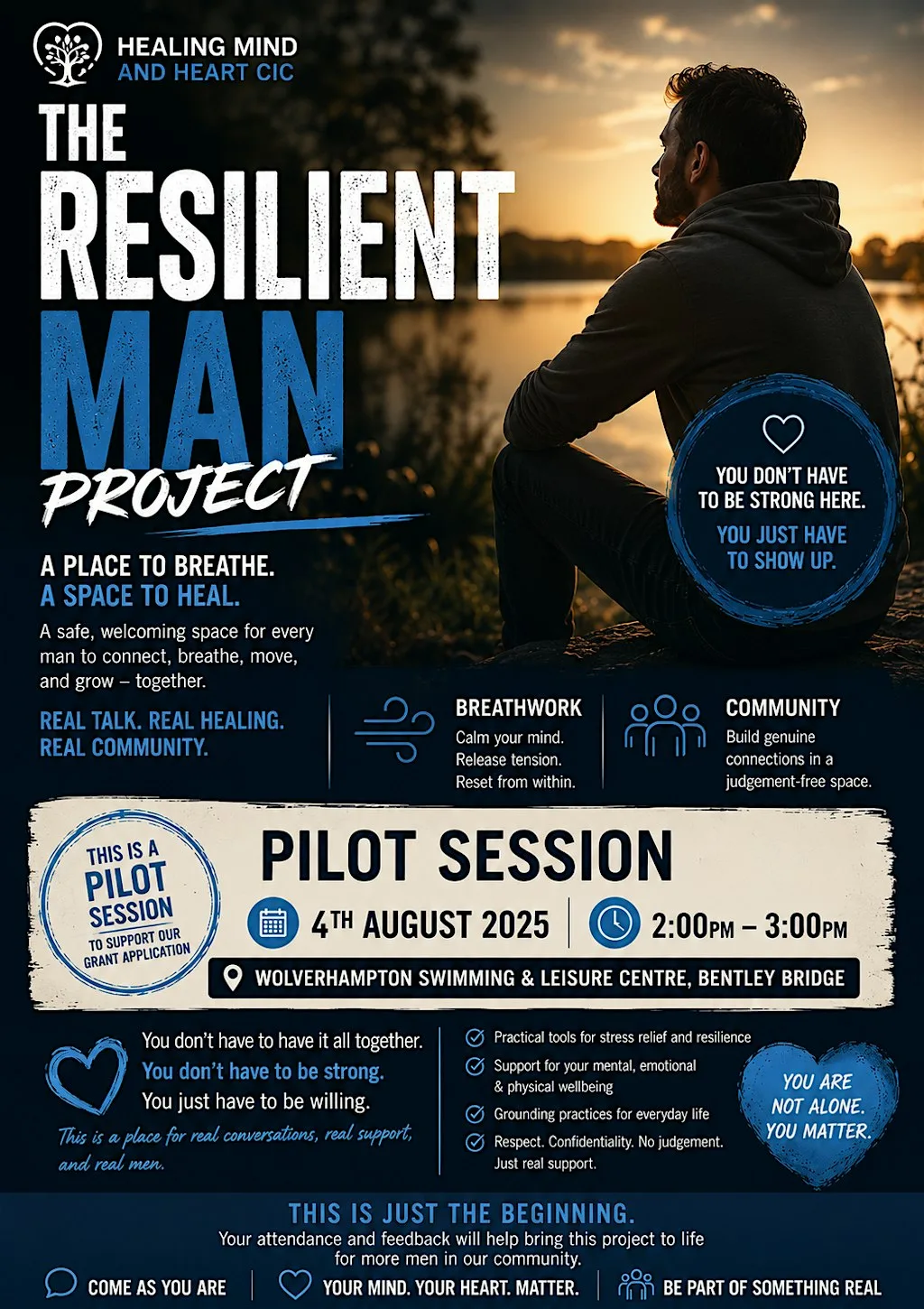 The Resilient Man Project at Wolverhampton Swimming & Fitness Centre