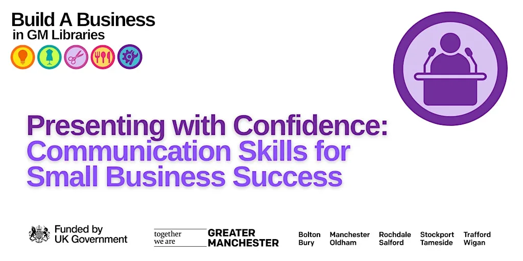 Presenting with Confidence Workshop at Rochdale Central Library