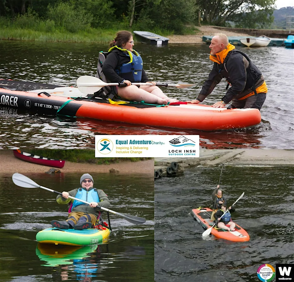 Inclusive Watersports Event at Loch Insh Outdoor Centre