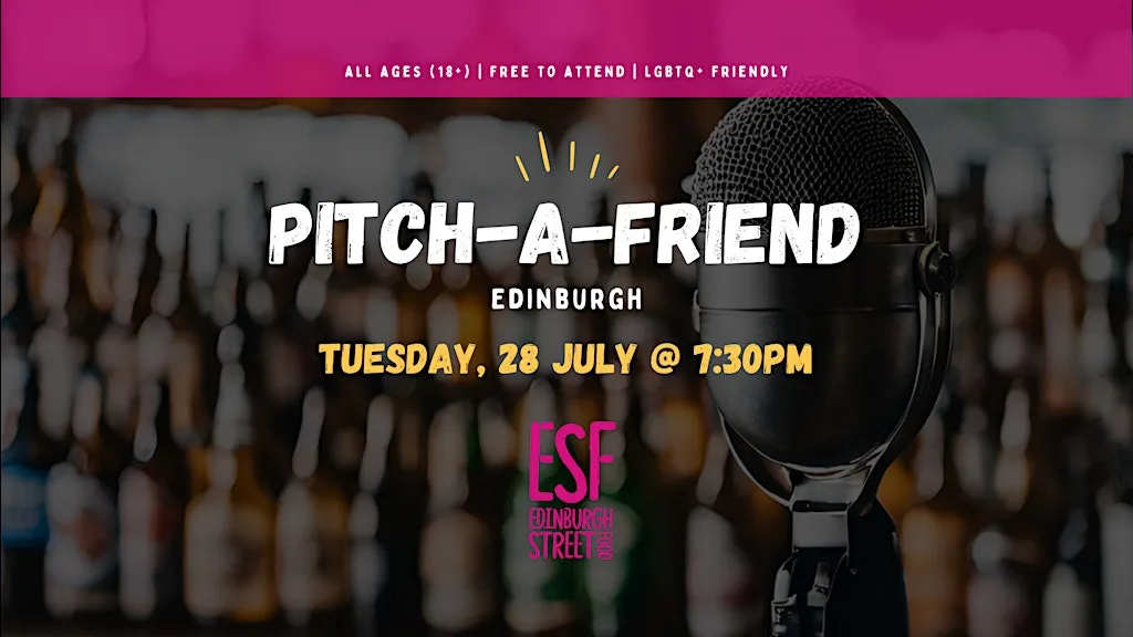 PITCH -A- FRIEND AT EDINBURGH STREET FOOD 28TH JULY