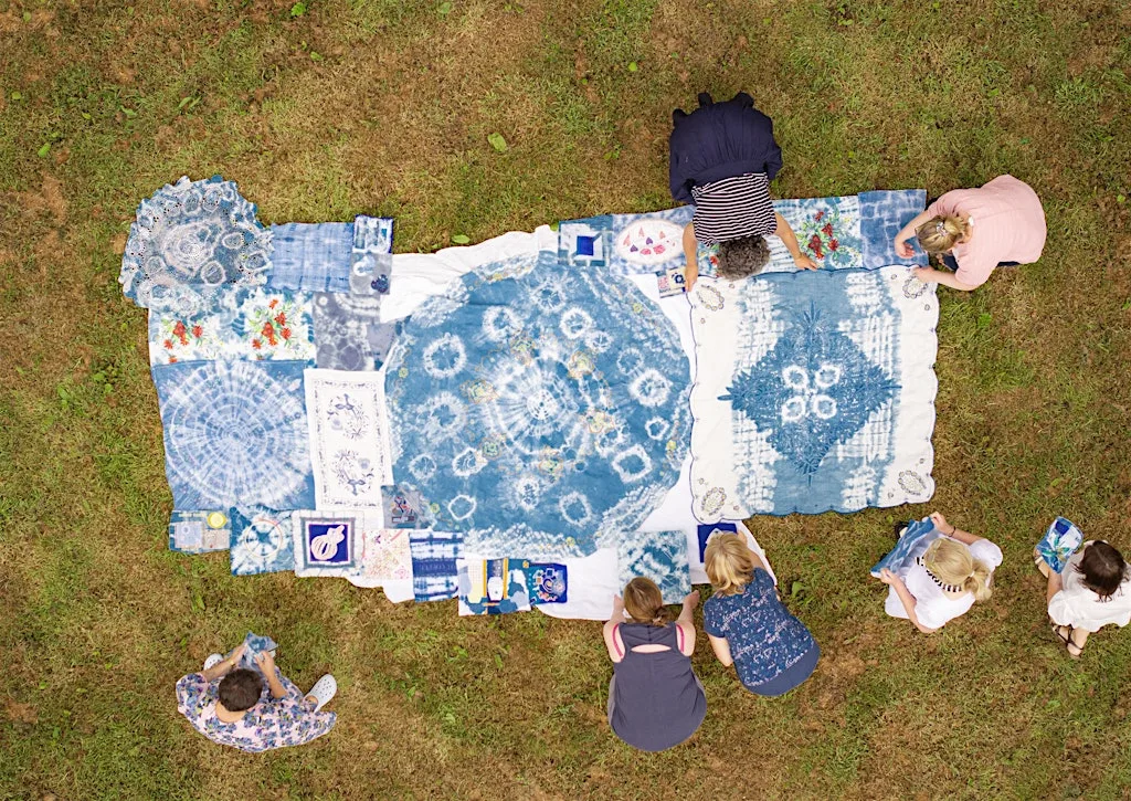 Gather Round - Intergenerational Textile Printing Workshop at Greywood Arts (Residency for Artists)