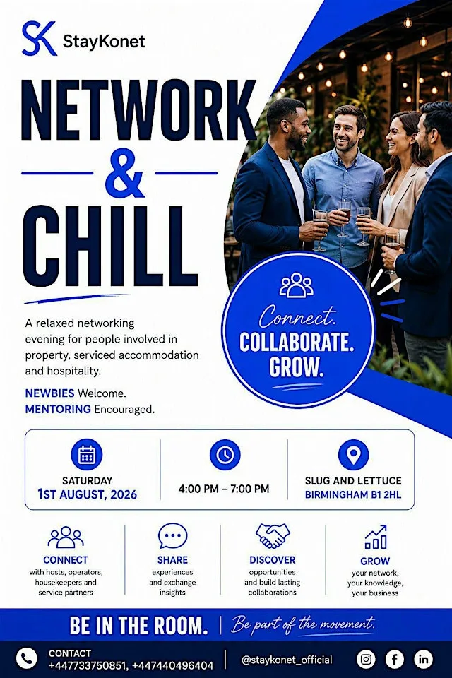 Network & Chill at Slug & Lettuce - Birmingham