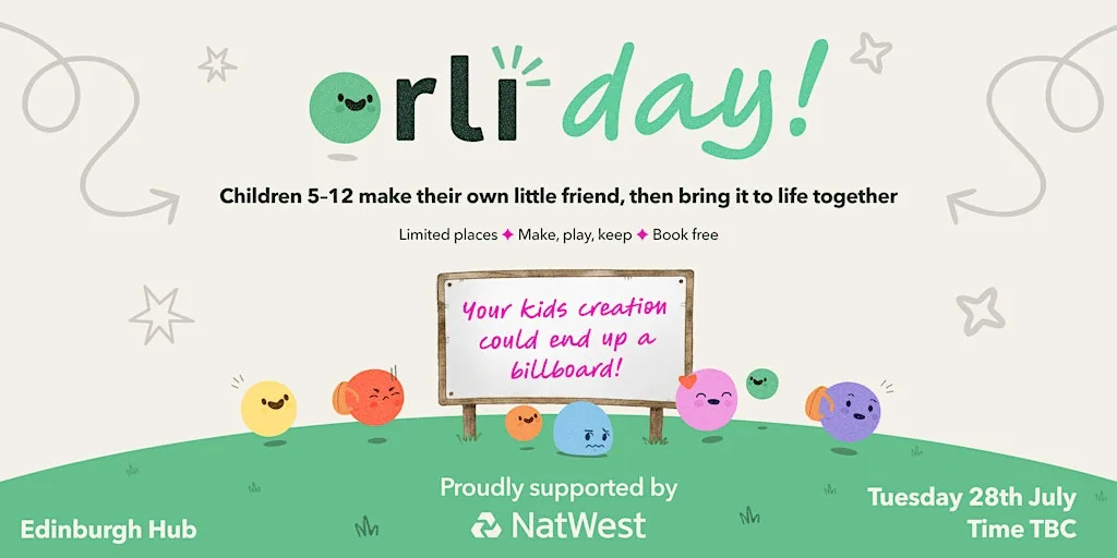 Orlidays — where big feelings come to play at Edinburgh Royal Bank Accelerator