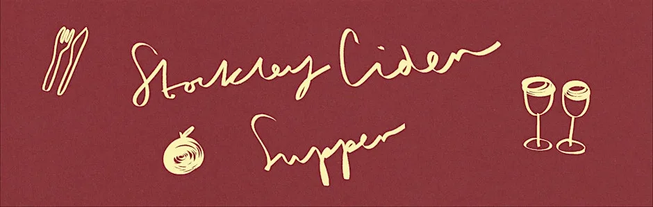 Cider Supper: Lazy Susan x Stockley Cider