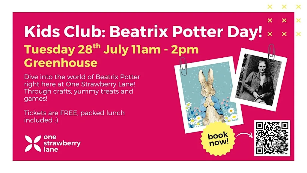 Kids Club: Beatrix Potter Day! at One Strawberry Lane