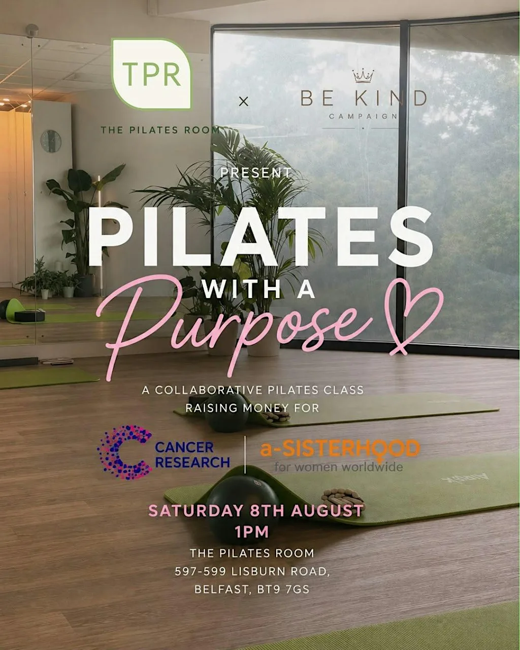 Pilates with a Purpose at 597-599 Lisburn Rd