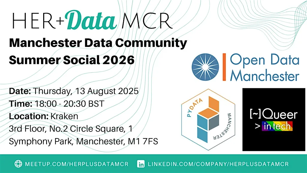 Manchester Data Community Summer Social 2026