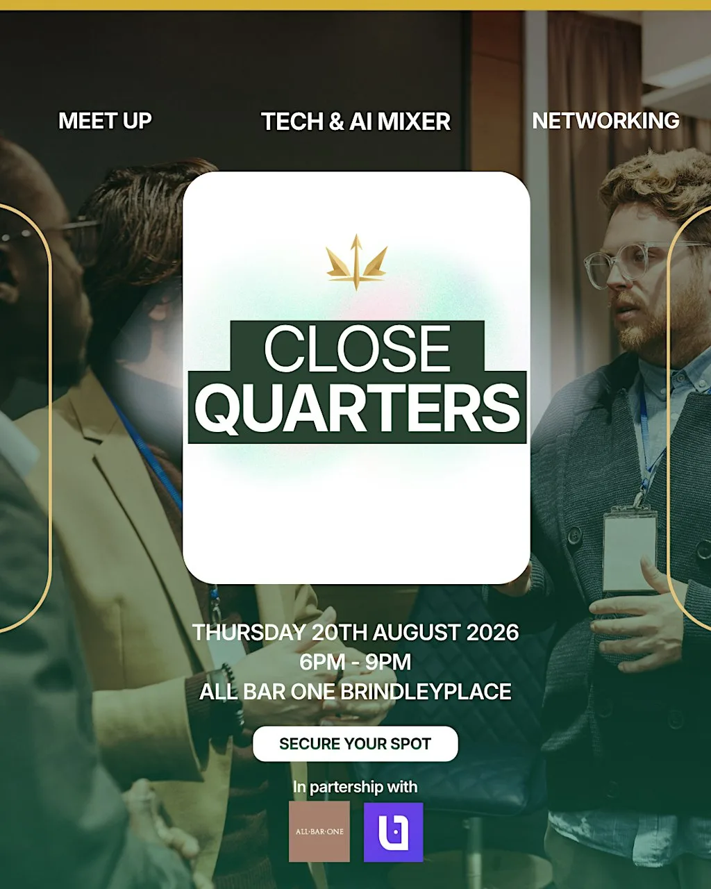 Close Quarters: Birmingham Tech & AI Mixer