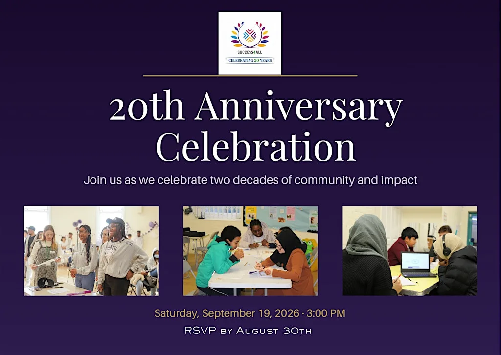 Success4All 20th Anniversary Gala