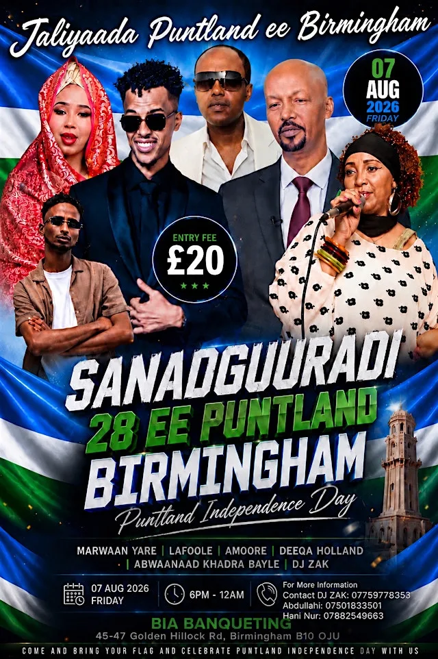 Puntland Independence Event in Birmingham