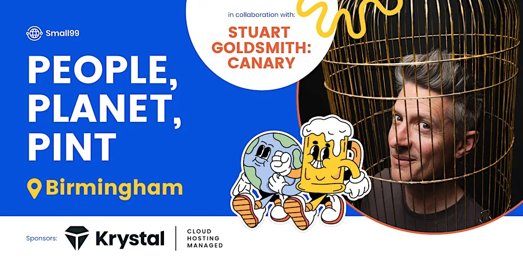 Birmingham - People Planet Pint x Stuart Goldsmith at BRIG Café at The Warehouse
