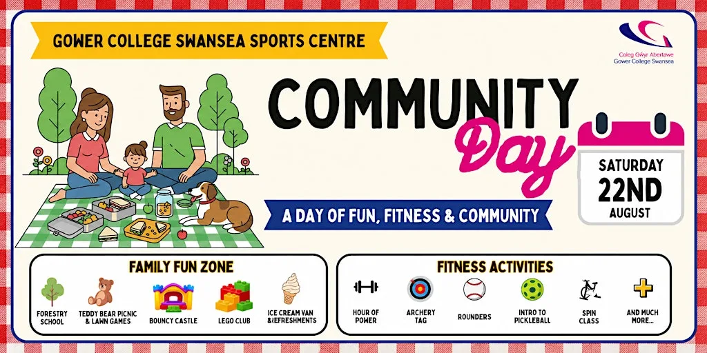 Gower College Swansea SPORTS CENTRE Community Open Day