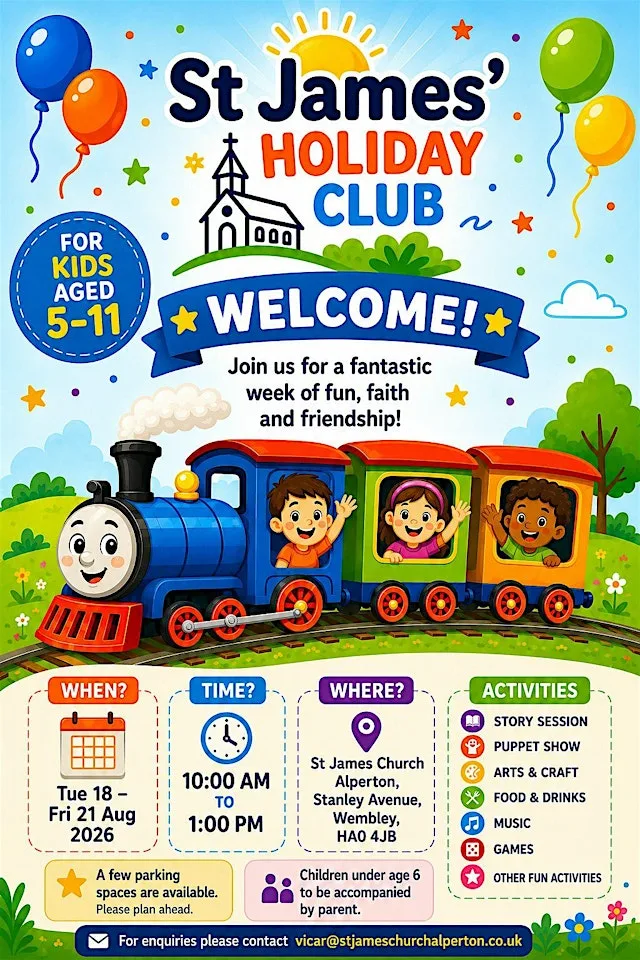 St. James Holiday Club at St James Church, Alperton