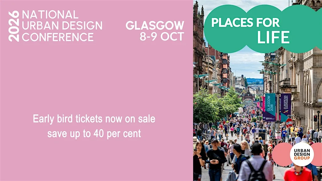 National Urban Design Conference 2026 at Technology and Innovation Centre (TIC) Conference, Meetings & Events - University of Strathclyde