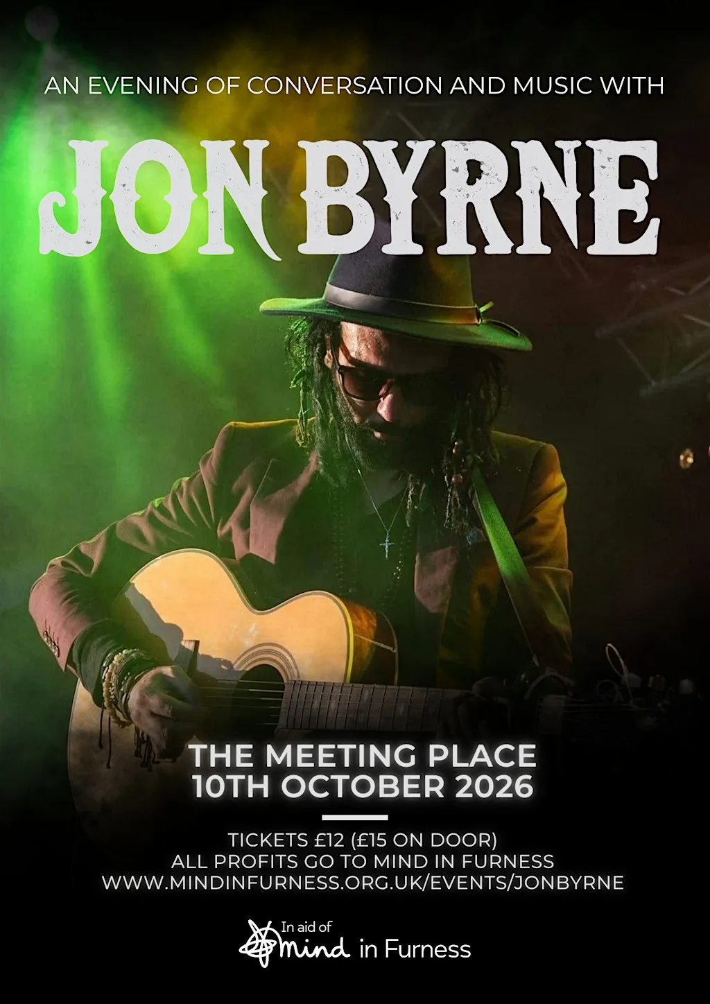 An evening of conversation and music with Jon Byrne