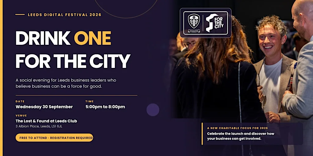 Drink One for the City at Lost & Found Leeds Club