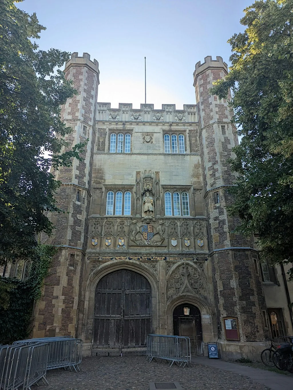 Science Tour of Cambridge at Meet at Trinity College Great Gate