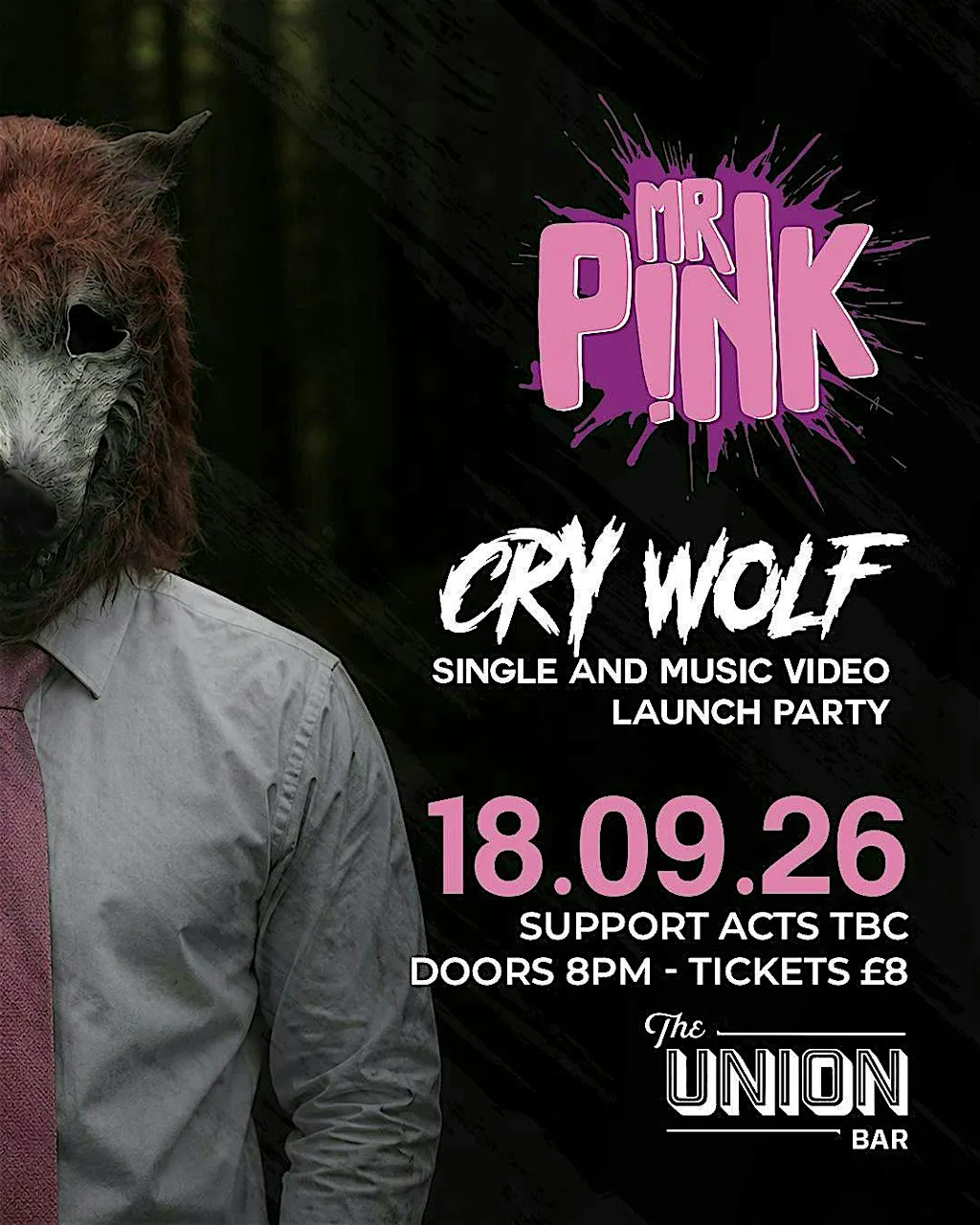Crywolf Launch Party at Queen's Students' Union
