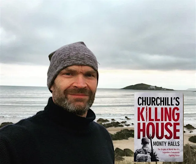 Monty Halls & Churchill's Killing House - talk and book signing at Ruan Minor Village Halls