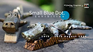 Small Blue Dot Art Exhibition